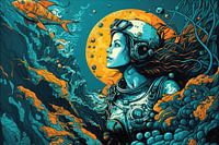Astronaut vrouw 4