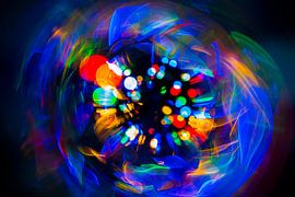 kreativ mit Licht - blau von Liesbeth Vogelzang