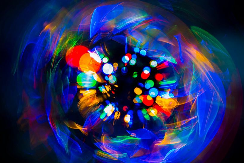 creative with light - blue by Liesbeth Vogelzang