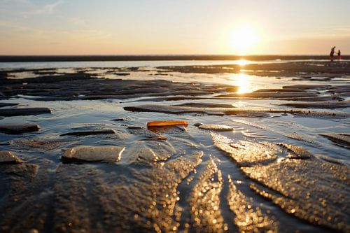 Meer bei Sonnenuntergang