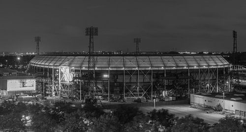 Het Feijenoord Stadion "De Kuip" in Rotterdam