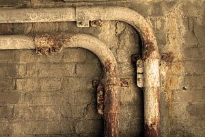 Minimalismus Kunst Fotografie Rusty Tube Old