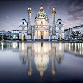 Karlskirche Wien von Florian Schmidt