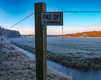 Pas op! Schrikdraad
