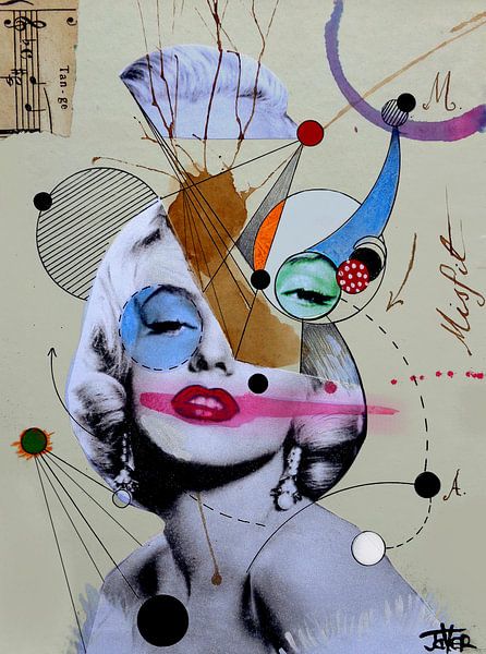 MARILYN FOR THE MISFIT by LOUI JOVER