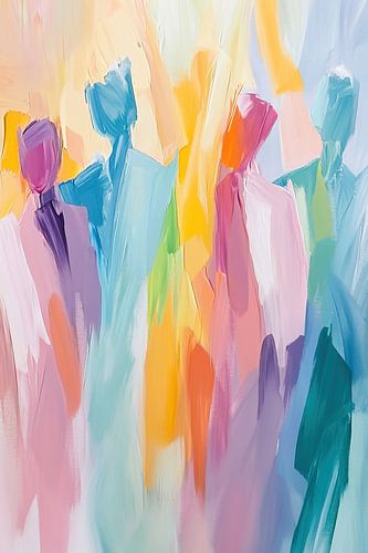 Personnes abstraites | Personnes bleues