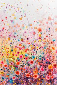 Blumen 1640 | Blumenfeld Impressionismus