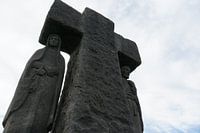 Kreuz eines deutschen Militärfriedhofs