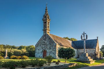 Chapelle Saint-Jean in the village of Saint-Nic, Brittany by Christian Müringer