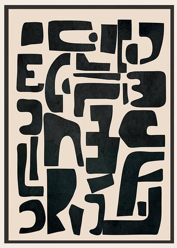 Formes modernes et contemporaines aux lignes organiques sur Branka Kodžoman