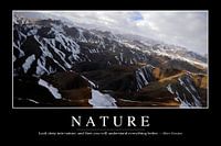 STK107146M-Natuur: Inspirerende en motiverende poster