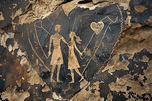 Hand in Hand in Gouden Hart