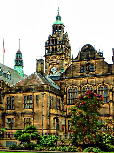 Sheffield Town Hall 4 by Dorothy Berry-Lound