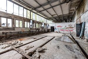 Alte Montagehalle - Lost Place Alter Flugplatz Rangsdorf
