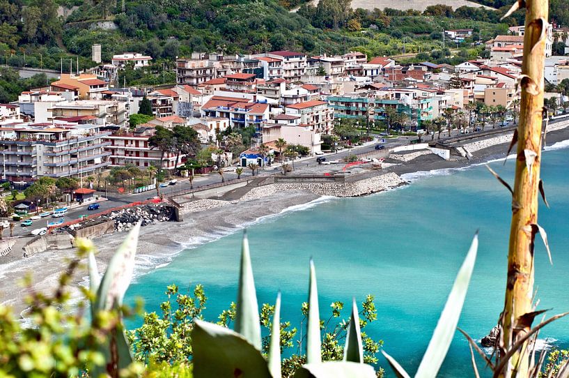 Enchanting coastline of Sant'Alessio Siculo in Sicily by Silva Wischeropp