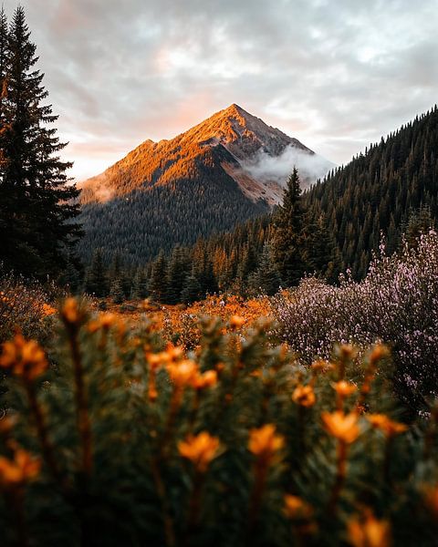 Een vonk van het onverwachte van fernlichtsicht