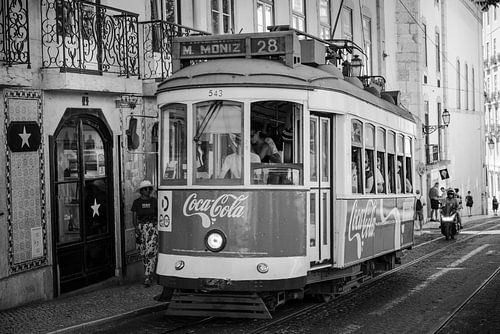 Tramway vintage Lisbonne