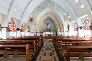 Alte Kirche in der Nähe des Krankenhauses Willemstad Curacao