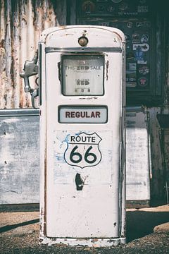 American West - Regular 66 Gas Station by Philippe HUGONNARD