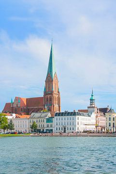 Bij de Pfaffenteich in Schwerin