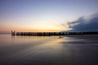 zonsondergang westkappele van Leon Ouwehand thumbnail