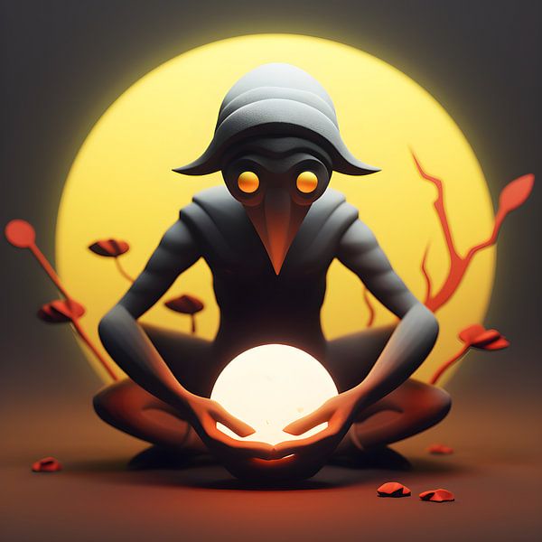 Moon puzzle by Vythryd Arts