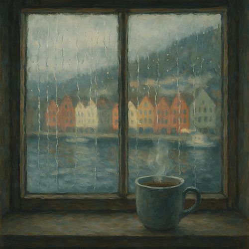 Rain over the Harbour