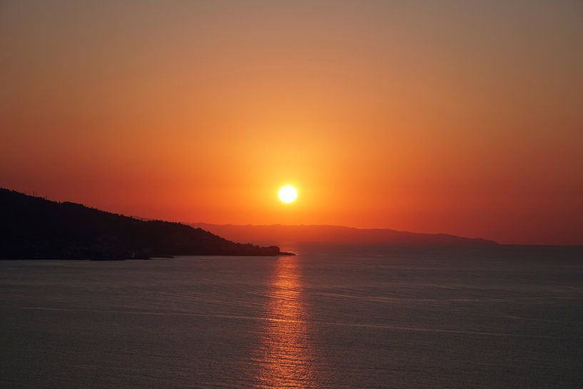 Peaceful Sunset over the Mountains by Korayu Photography