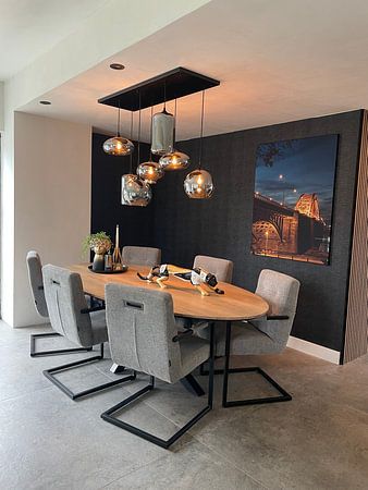 Waalbrug in northern direction.