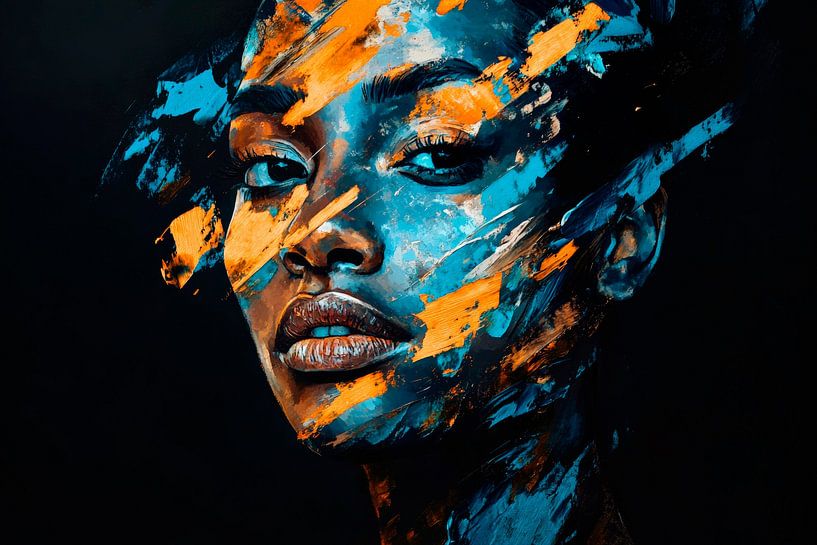 A riot of identity colours by Poster Art Shop