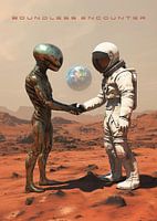 Grenzenlose Begegnung – Astronaut trifft Alien