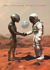 Rencontre Sans Limite – Un Astronaute Rencontre un Alien