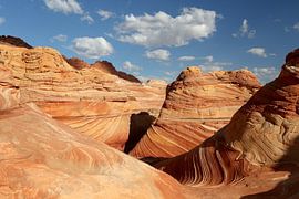 Felsformationen in den North Coyote Buttes, Teil des Vermilion Cliffs National Monument. Dieser Bere von Frank Fichtmüller