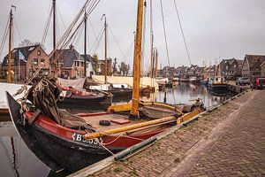 Botter BU39 in Museumhaven Spakenburg van Rob Boon