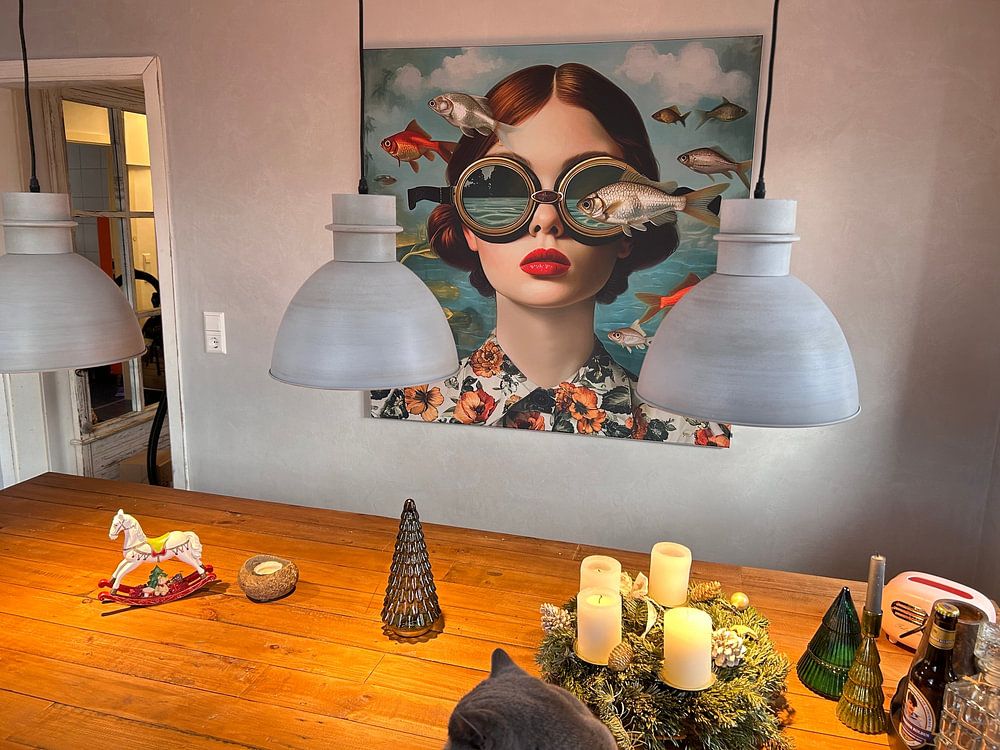 Mein Fischteich  von Mirjam Duizendstra 