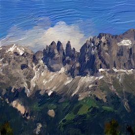 Rosengarten Südtirol von pvdigiart