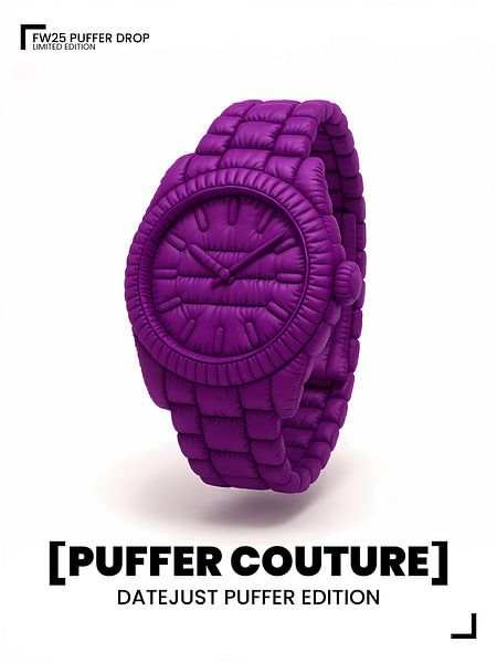 DATEJUST PUFFER EDITION von Victor Weijers