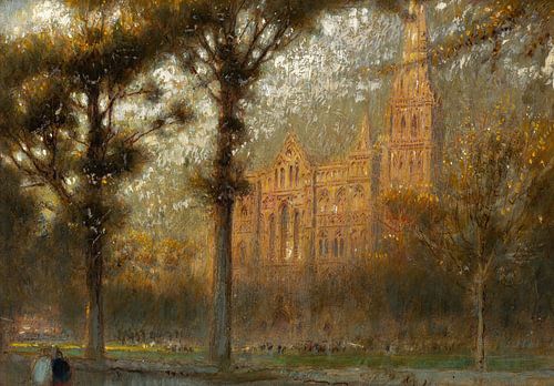 Albert Goodwin,Kathedraal van Salisbury