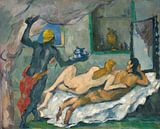 L'Après-midi à Naples, Paul Cézanne von Meesterlijcke Meesters Miniaturansicht