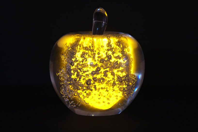 Luminous apple by Jan Maur