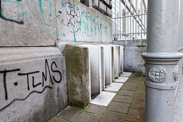 Urinoirs bij de mannen toilet