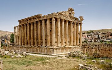 Bacchus tempel, Baalbek, Libanon van x imageditor