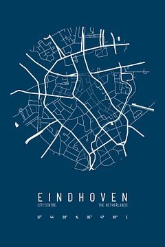 City map of Eindhoven by Walljar