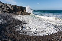 Strandje bij Puertito de los Molinos op Fuerteventura
