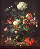 Jan Davidsz de Heem. Vaas met bloemen 