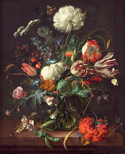 Jan Davidsz de Heem. Vaas met bloemen 