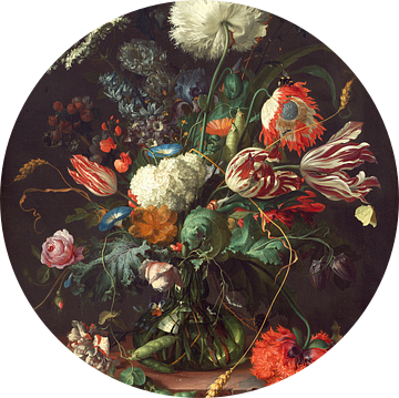 Jan Davidsz de Heem. Vaas met bloemen 