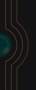 Art moderne - Cercles - Demi 2