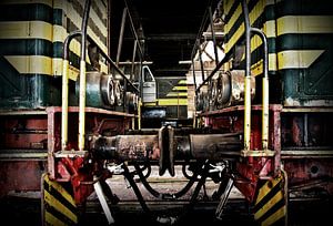 Abandoned train depot