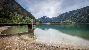 Heiterwanger See avec embarcadère